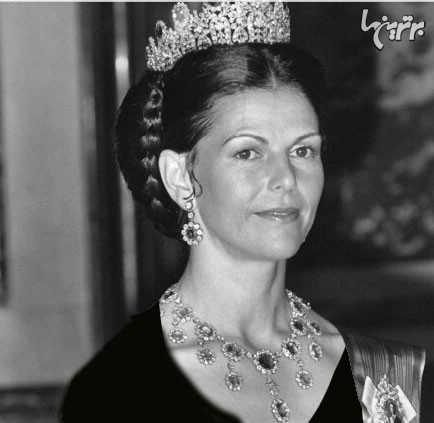 گردنبندهای سلطنتی ملکه سوئد +عکس