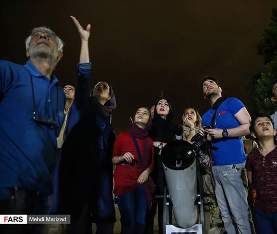 آخرین ماه‌گرفتگی قرن در آسمان تهران