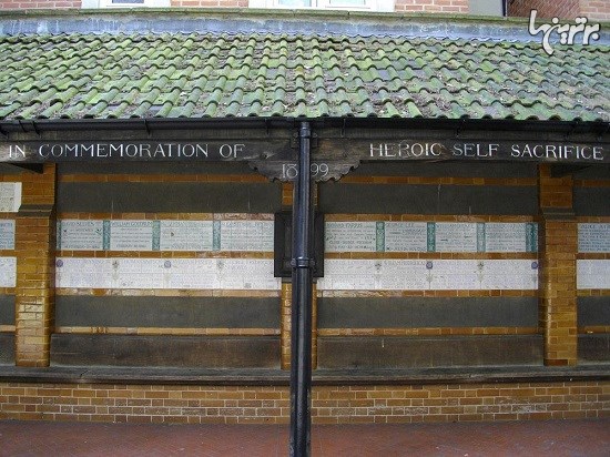 یادبودی برای قهرمانان فداکار در لندن