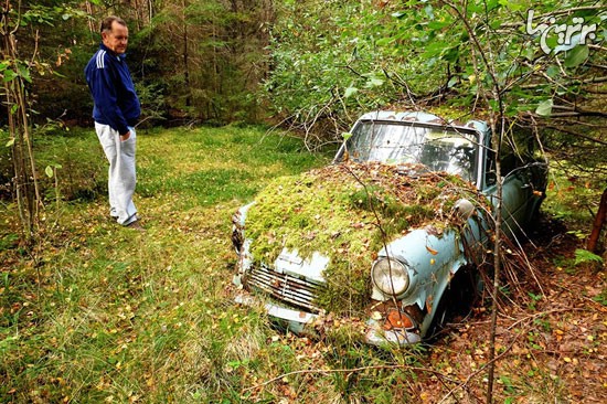 مردی که بعد از 40 سال ماشینش را پیدا کرد