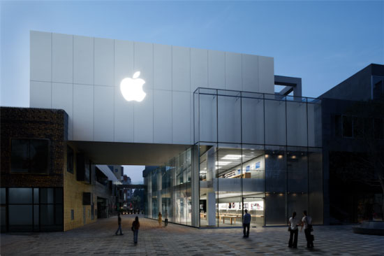 عجیب ترین فروشگاه های اپل در دنیا +عکس