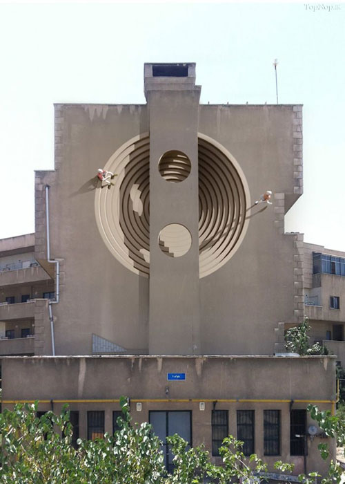 نقاشی های دیواری زیبا در تهران +عکس