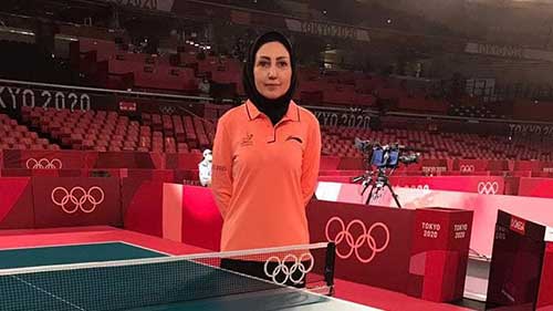 درخشش تنها داور کاروان ایران در المپیک