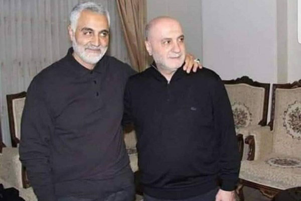 آخرین عکس سردار سلیمانی در بیروت