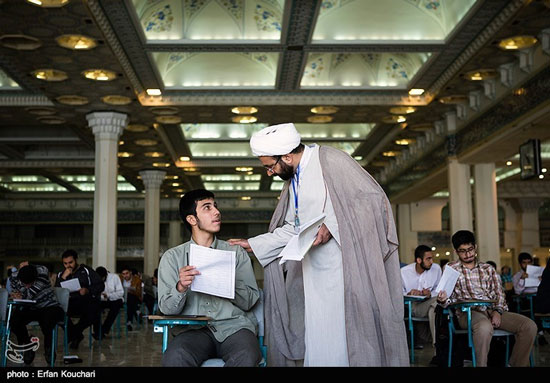 عکس: آزمون ورودی حوزه های علمیه تهران