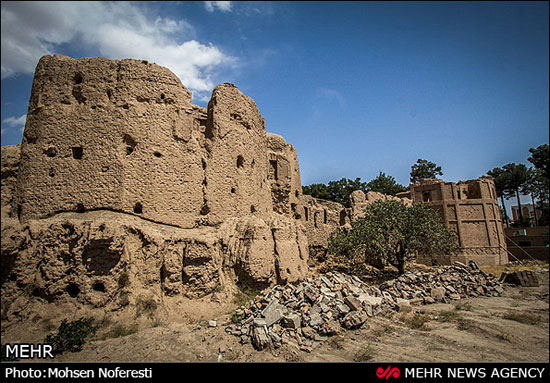 تصاویری دردناک از ارگ باستانی بهارستان