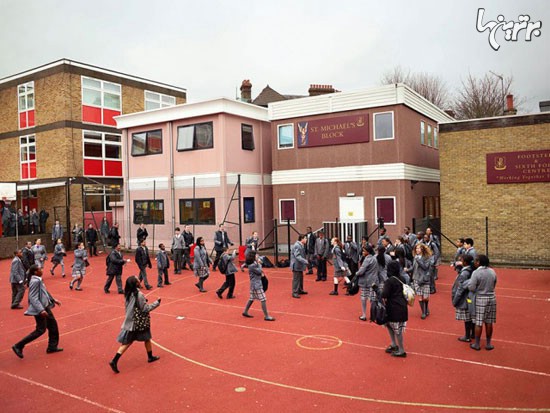 عکس: زمین بازی مدارس در سرتاسر دنیا