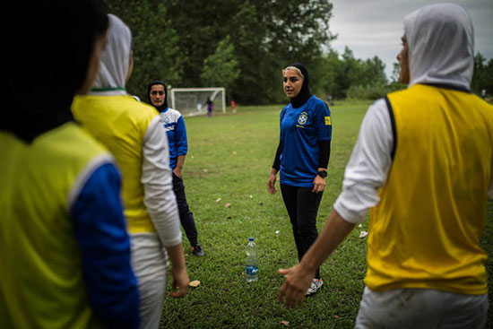 روایت الجزیره از زنان فوتبالیست ایران