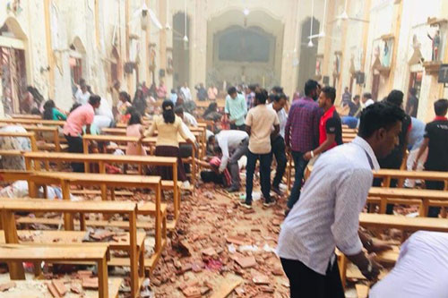 انفجار‌های مهیب و کشنده در سریلانکا