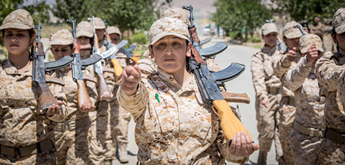 چرا داعش از زنان وحشت دارد؟ +عکس
