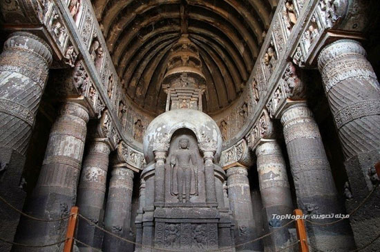 Ajanta و Ellora دیدنی ترین غار های هند +عکس