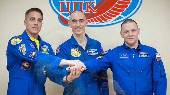 فضانوردان روسی و آمریکایی رهسپار فضا شدند