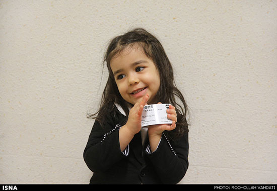 دختر بچه ایرانی عضو انجمن جهانی تیزهوشان