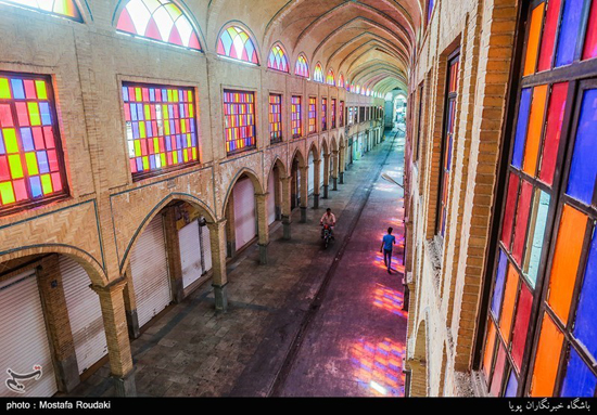 معماری زیبای بازار کلانتری تهران