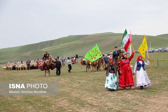 اسب سواری خانم‌ها در جشنواره «کلیبر»