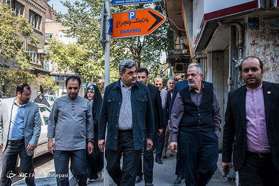 تهرانگردیِ شهردارِ تهران در منطقه ۱۱