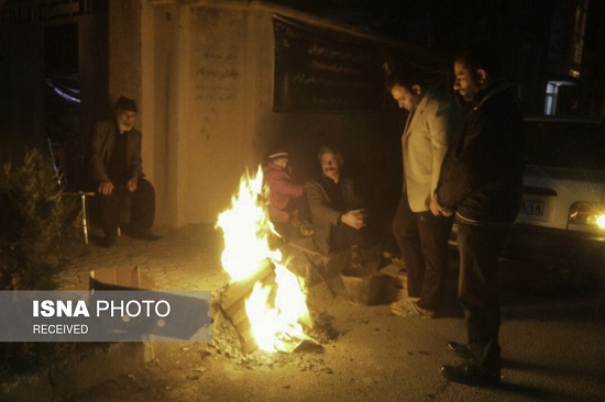 تصاویری از زلزله در مناطق مختلف ایران