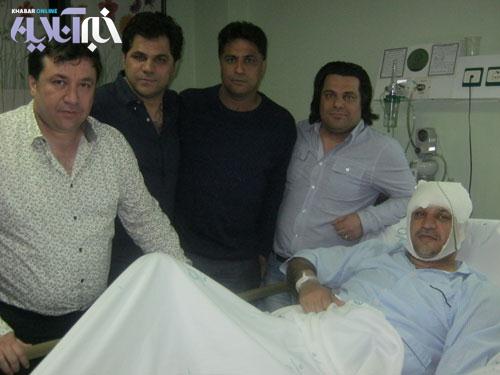 تصاویر دیده نشده از علی دایی در بیمارستان