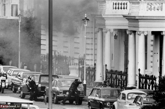 عکس: اشغال سفارت ایران در لندن