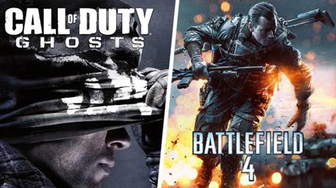 Call of Duty: Ghosts در برابر Battlefield 4