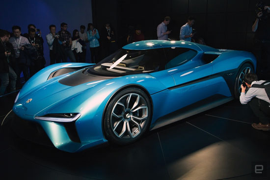 سریع‌ترین خودروی الکتریکی جهان را ببینید