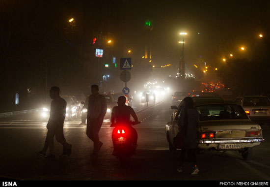 گرد و خاک، نفس تهران را برُید! +عکس