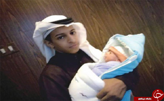جنجال تولد فرزند جوان‌ترین زوج سعودی