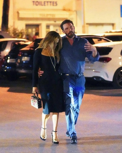 تصاویری از جنیفر و نامزدش بن افلک در موناکو