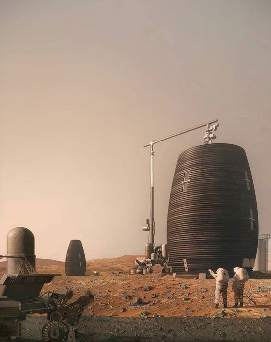 برنده مسابقه «اقامتگاه مریخی» ناسا معرفی شد