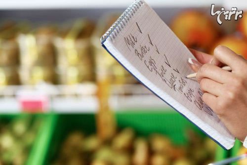 برای کارهای خود فهرست بنویسید