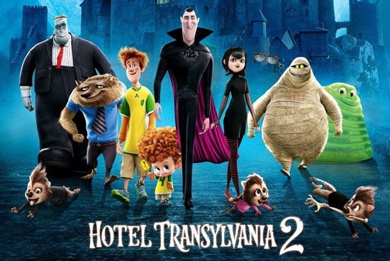 معرفی فیلم های روز: Hotel Transylvania 2