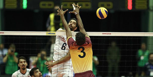 حریفان والیبال ایران در دور دوم قهرمانی آسیا