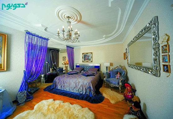 منزل ایرانی با اتاق خواب‌های ایرانی