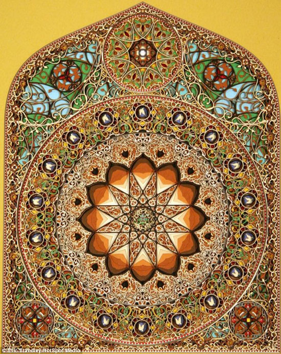 آثار ترکیبی معماری اسلامی، یونانی و گوتیک