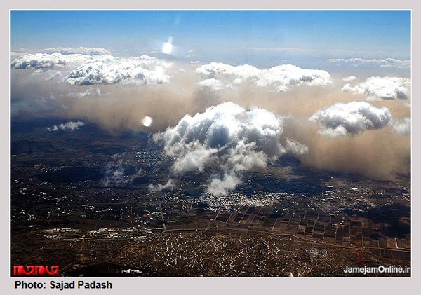 تصاویر: ابرهای آلوده بر فراز تهران