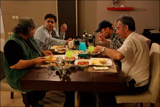 «شام ایرانی» در خانه صداپیشه پسر عمه‌ زا!