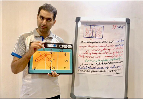 اقدام جالب مربی والیبال ایران