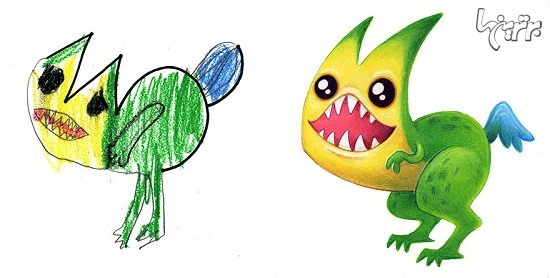 اگر هیولاهای نقاشی کودکان واقعی بودند