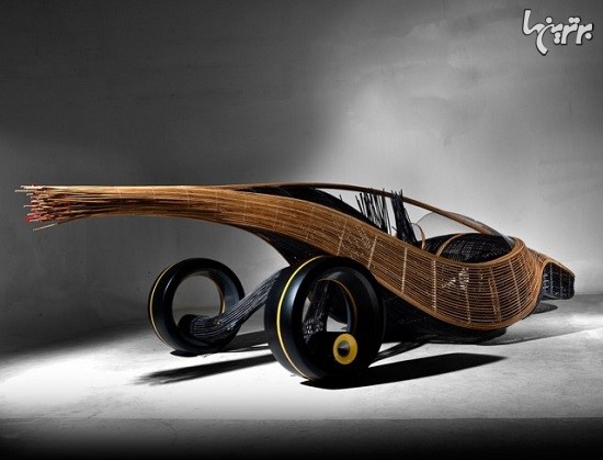 ساخت خودروی سبز با استفاده نی های بامبو