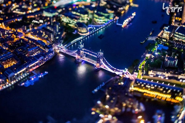 10 عکس هوایی زیبا از شب شهرهای بزرگ