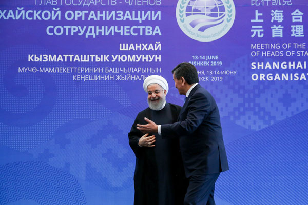 حضور روحانی در اجلاس سازمان همکاری شانگهای