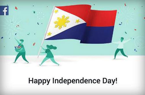 گاف فیسبوکی در سالروز استقلال فیلیپین