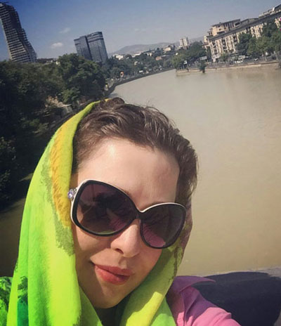 مهراوه شریفی‌نیا از سفرش به گرجستان می‌گوید