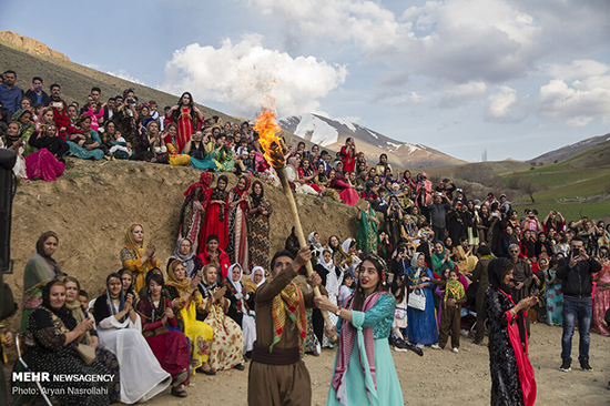 برگزاری «جشن نوروز» در روستاهای کردستان