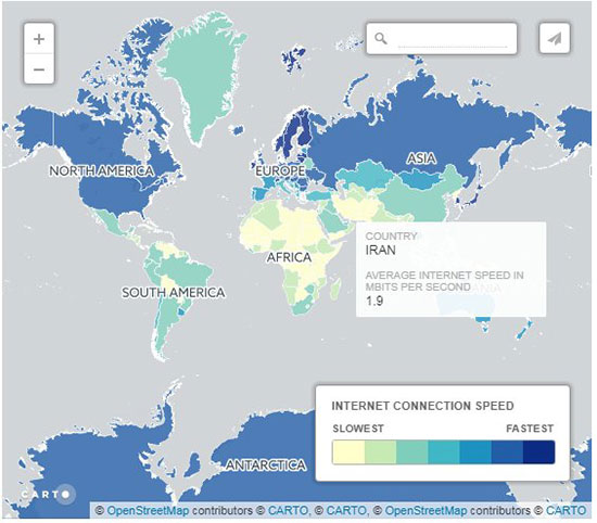 پرسرعت ترین اینترنت جهان شناسایی شد