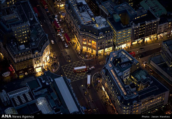 عکس: زیبایی های لندن در تاریکی شب