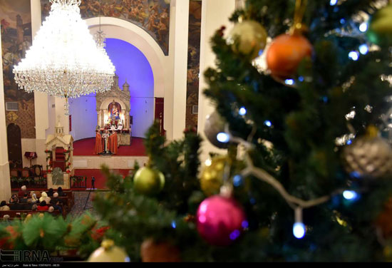 آغاز سال نو در کلیسای سرکیس مقدس تهران
