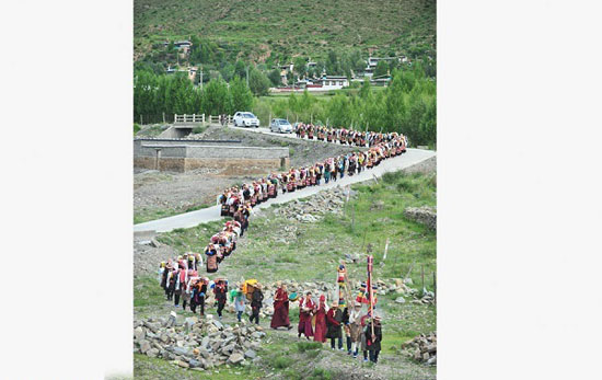فستیوال اونگ کور در تبت