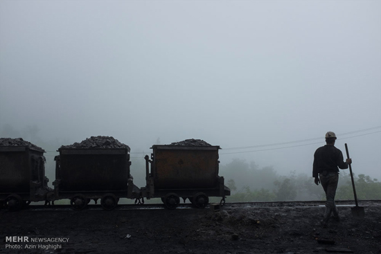 عکس: یک روز با کارگران معدن