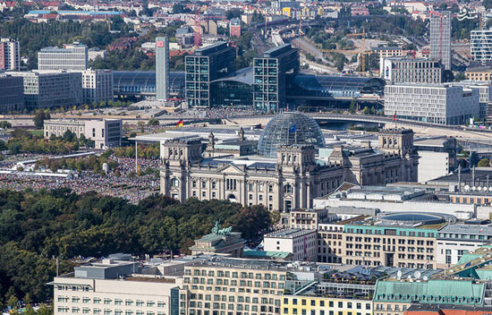 برلین را از بالا ببینید